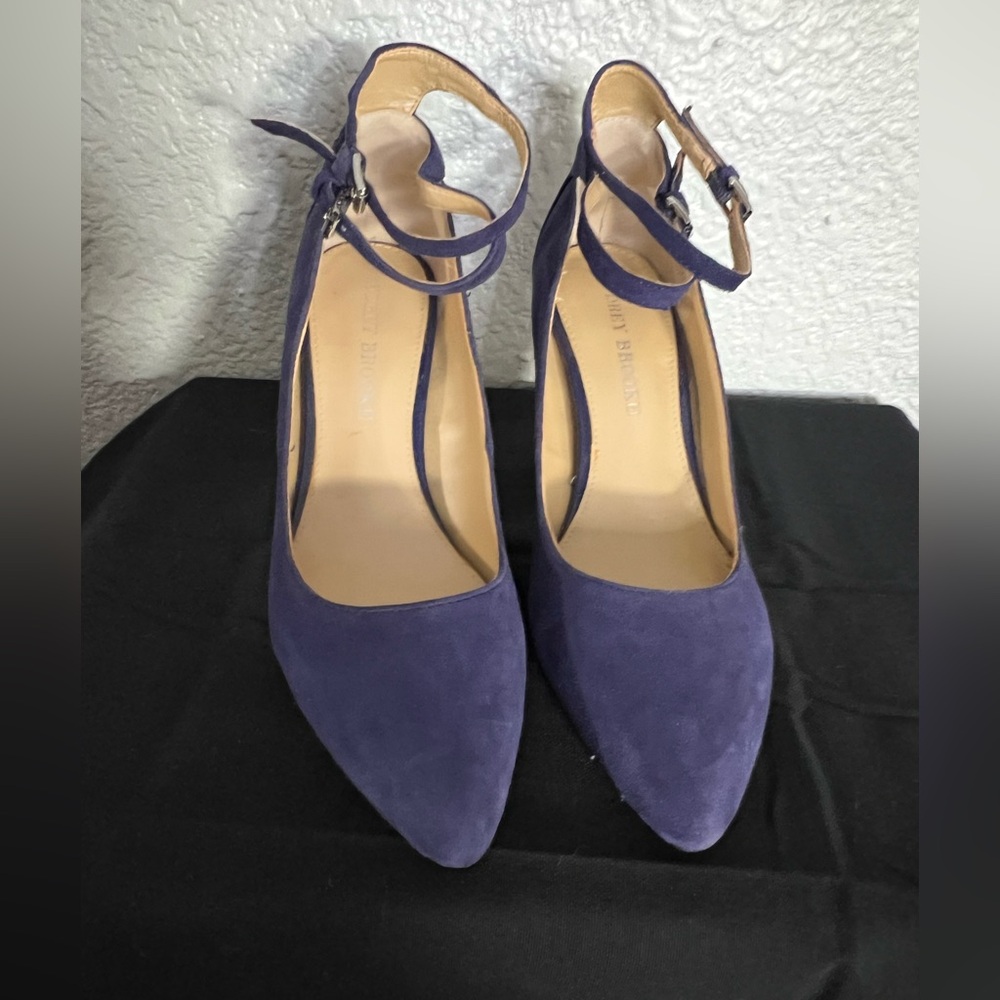 Elegant Purple Pointed Toe Heels